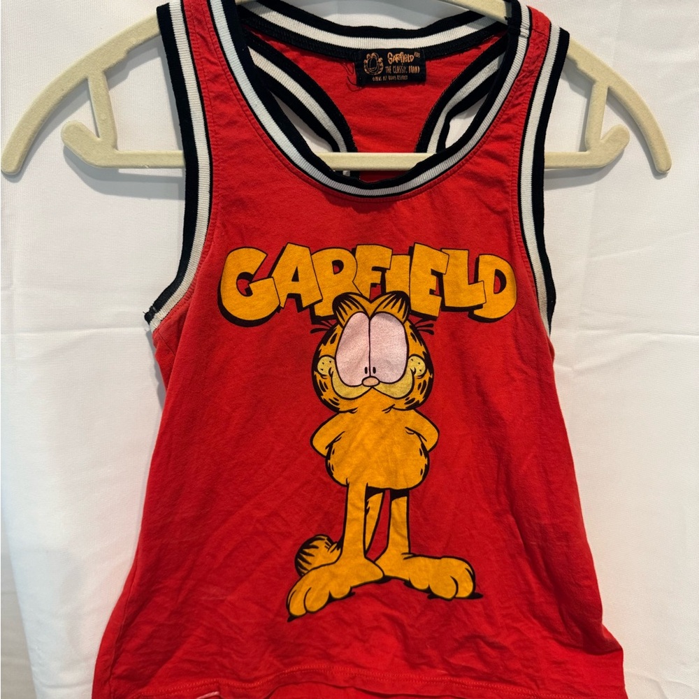 Vintage Garfield Kids Tank Top